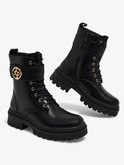 Bottines pour femmes en cuir écologique Eulin