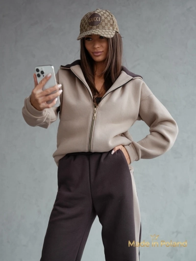 Royalfashion Ensemble de survêtement en coton pour femmes
