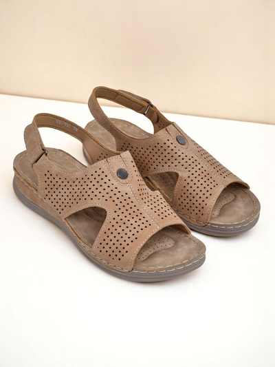 Royalfashion Sandales ajourées pour femmes Leminni