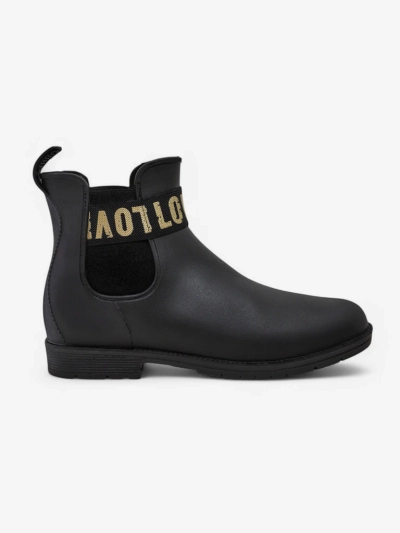 Bottes de pluie mates Royalfashion pour femmes avec l'inscription Love Love