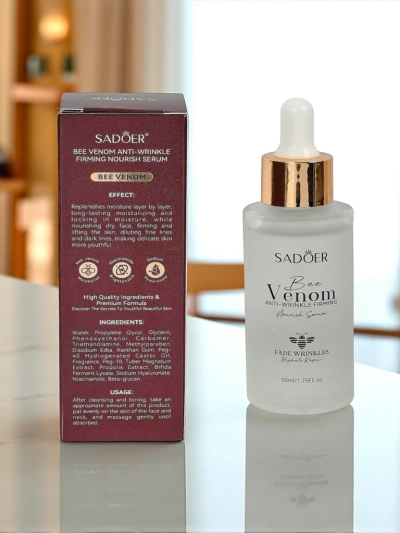 Sérum Sadoer Apollonia Bee Venom 50ml anti-rides et raffermissant pour la peau