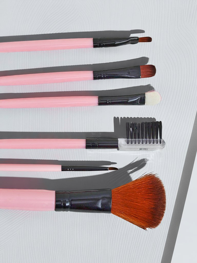 Set de pinceaux de maquillage compact