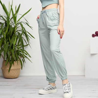 Survêtements femme menthe avec patch - Vêtements