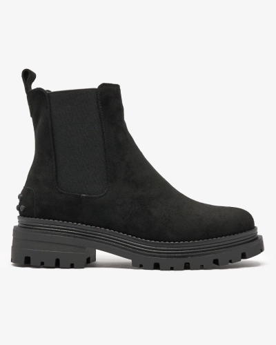 Royalfashion Bottes Comfy Walk isolées pour femmes, noires