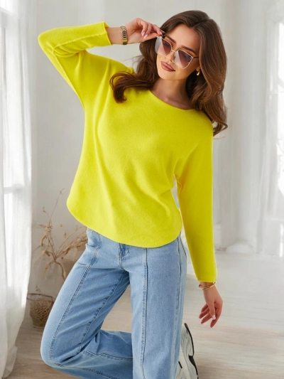 Royalfashion Pull fin en viscose pour femmes