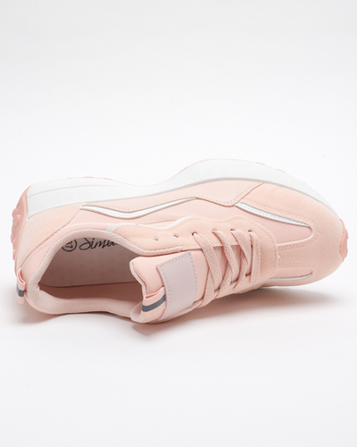 OUTLET Chaussures de sport femme roses Qsially- Footwear