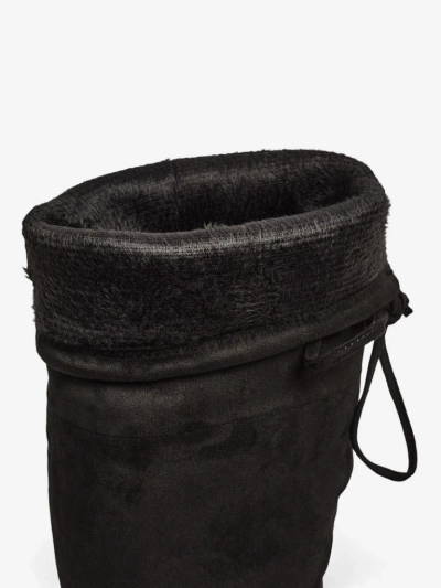 Bottes pour femmes au-dessus du genou en éco-daim à talon aiguille Eldirros