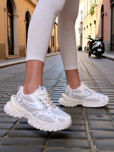 Royalfashion Baskets vernies pour femmes Leysi