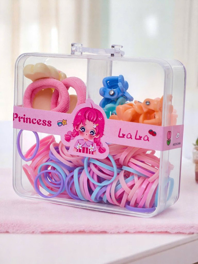 Royalfashion Lot de barrettes et d'élastiques pour enfants MiniJoy