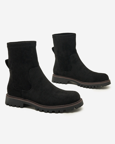 Royalfashion Bottes Gebimma pour femme en éco-suède