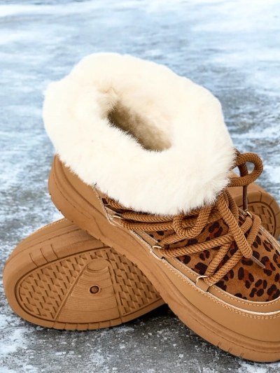 Bottes de neige à lacets pour femmes Royalfashion Moniuc