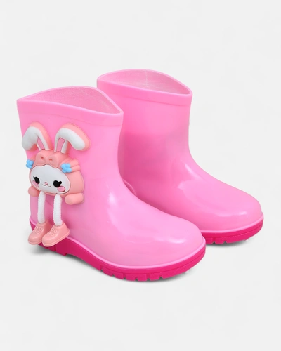 Royalfashion Bottes pour enfants avec un lapin Rabbit Fun
