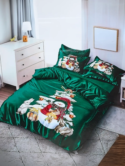 Ensemble de lit de Noël Royalfashion 160x200 3 pièces