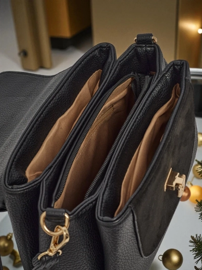 Petit sac à main pour femmes en cuir écologique Aurella