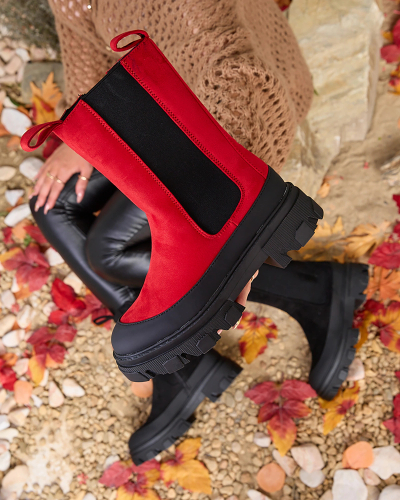 OUTLET Royalfashion Bottes hautes isolées pour femmes Soft Way