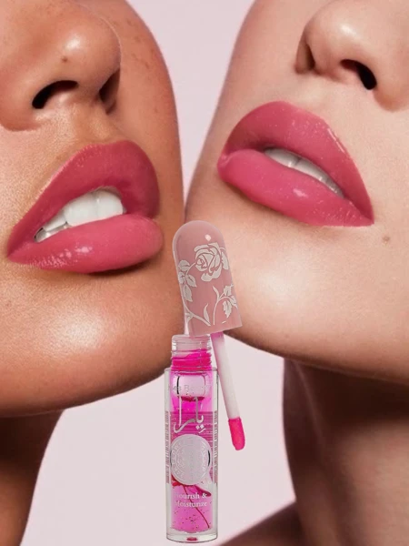 Aurora Bella Rosa - Gloss à lèvres crémeux à effet rajeunissant