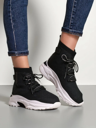 Royalfashion Baskets de sport hautes pour femmes Lorietea