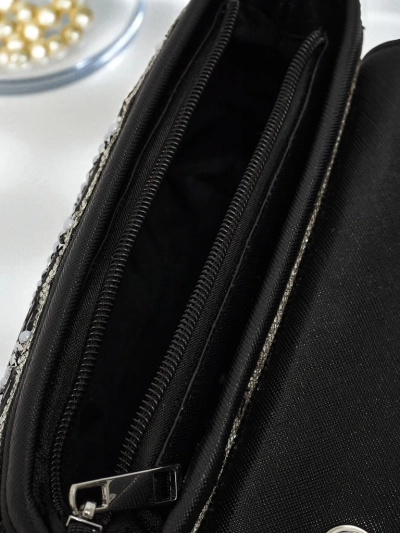 Pochette pour femme avec zircons Zyora