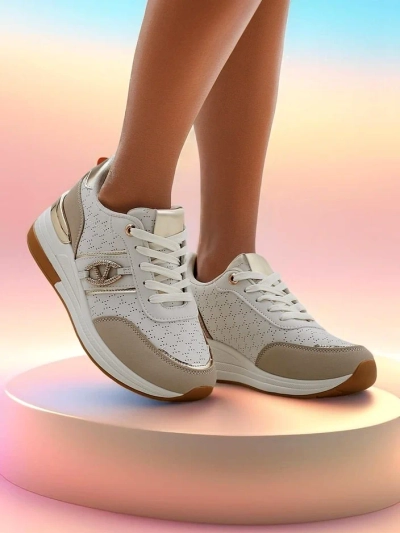 Royalfashion Sneakers Plateformes Femmes Capre