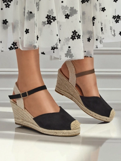 Sandales compensées pour femmes Royalfashion Solara Espadrilles