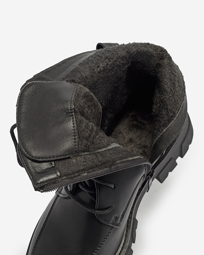 OUTLET Bottes bagger noires chauffées pour femmes Effpi- Footwear