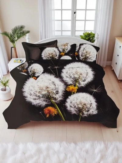 Royalfashion Ensemble de literie à motifs 180x200 3 PIÈCES