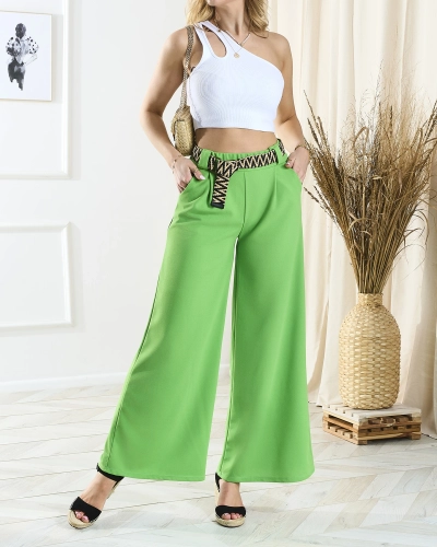 Palazzo-Vêtements verts pour femmes