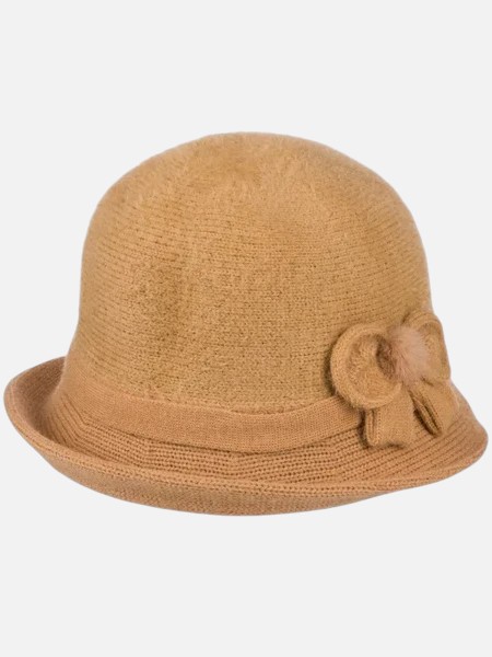 Chapeau melon pour femmes avec décoration Miss Grace