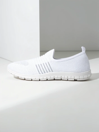 Royalfashion Chaussures de sport à enfiler pour femmes Ollabes