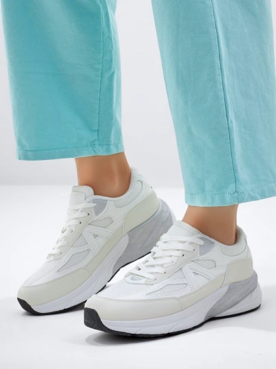 Royalfashion Baskets de sport pour femmes sur une semelle plus épaisse Moderax