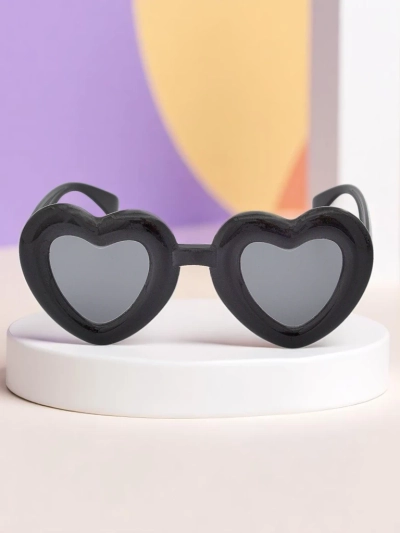 Royalfashion Lunettes de soleil pour enfants en forme de cœur