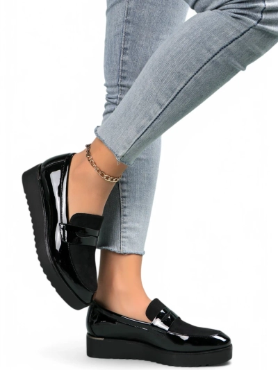 Royalfashion Mocassins Vernis pour Femmes Afidale
