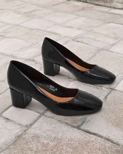 Escarpins à talons bas pour femmes de Royalfashion Penoi