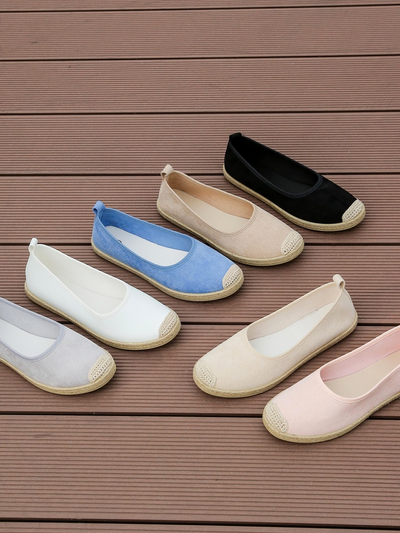 Espadrilles écologiques en suédine Royalfashion pour femmes Aroles