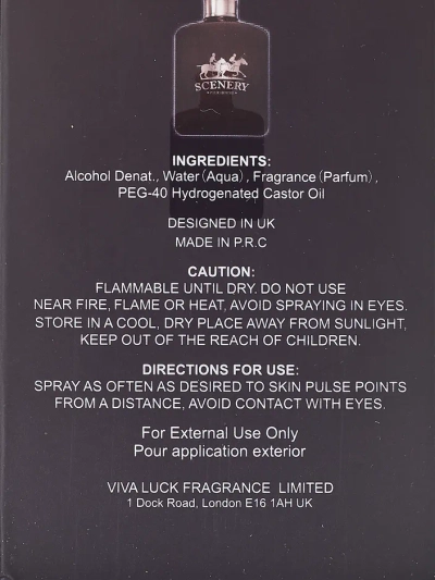 VV Love Scenery Pour Homme Eau de Toilette 100ml