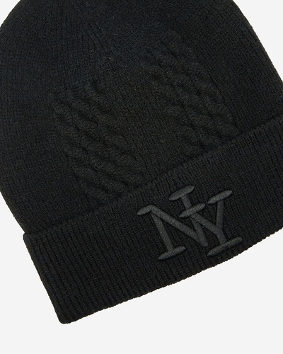 Royalfashion Bonnet noir isolé pour femme