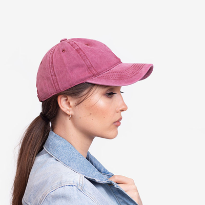 Casquette denim marron femme - Accessoires