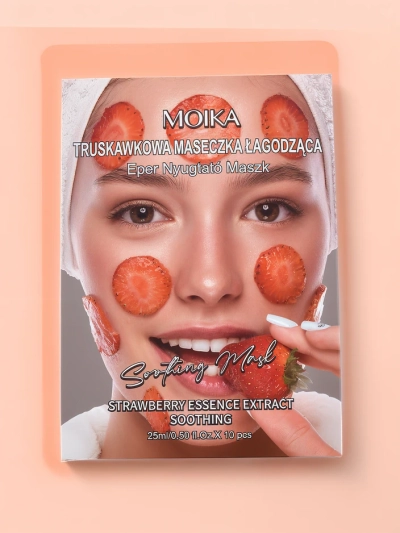 MOIKA Masque en tissu apaisant à la fraise