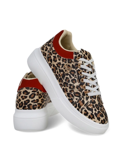 Royalfashion Baskets de sport perforées pour femmes Leopess