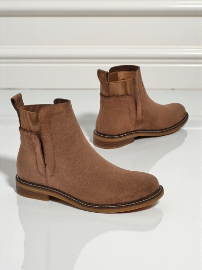 Bottines Chelsea pour femmes en éco-daim Veysi
