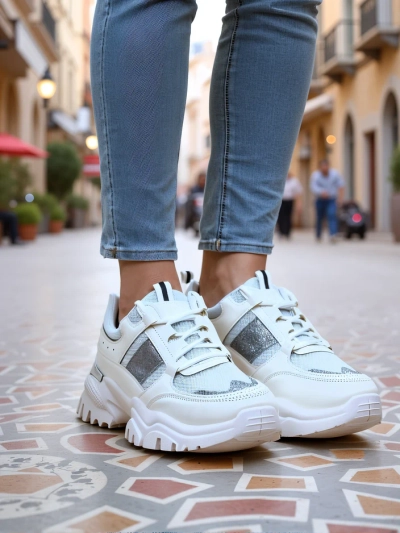 Royalfashion Baskets de sport pour femme Obilis