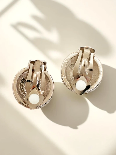 Royalfashion Boucles d'oreilles à clip pour femme avec zircon cubique