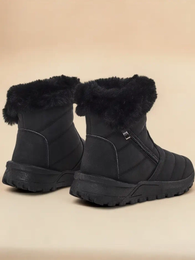 Royalfashion Bottes d'hiver pour femmes Fehio