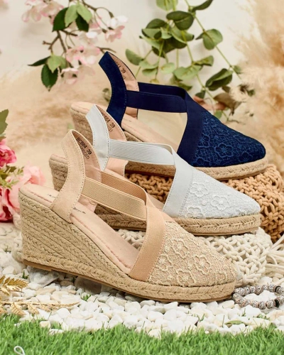 Royalfashion Espadrilles Oleqa à talon pour femme