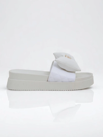 Royalfashion Claquettes plateforme femme avec nœud Mivo Jump