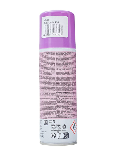 Laque colorée en spray pour cheveux Violet