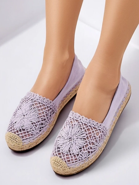 Royalfashion Espadrilles perforées pour femmes Verela