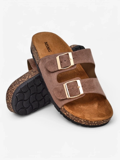 Sandales pour femmes Royalfashion avec boucles Foumy