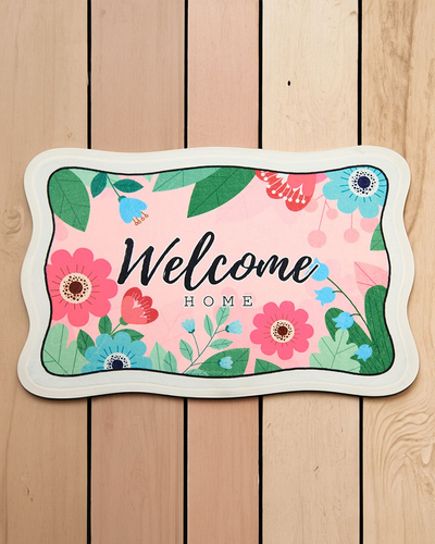 Royalfashion Tapis de paillasson floral
