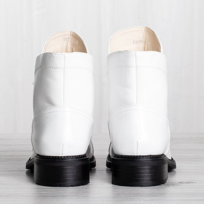 Sacs blancs avec zircone cubique Rafia - Chaussures 1